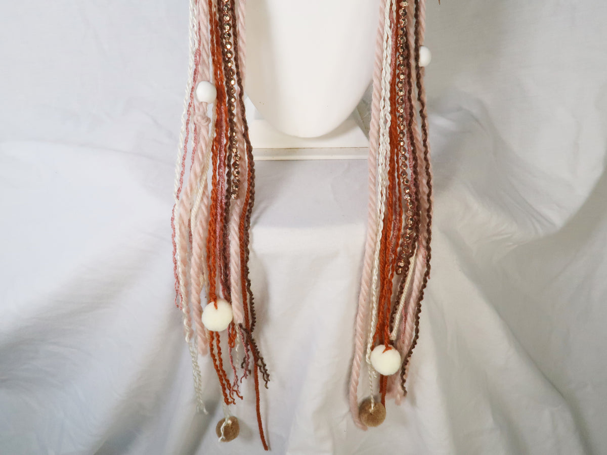 Pumpkin Spice Latte Trinket Scarf