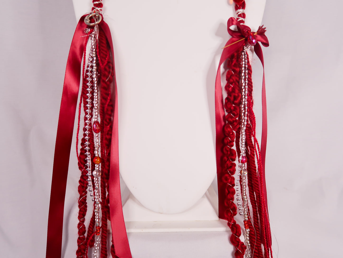 The Red Mystic Trinket Scarf