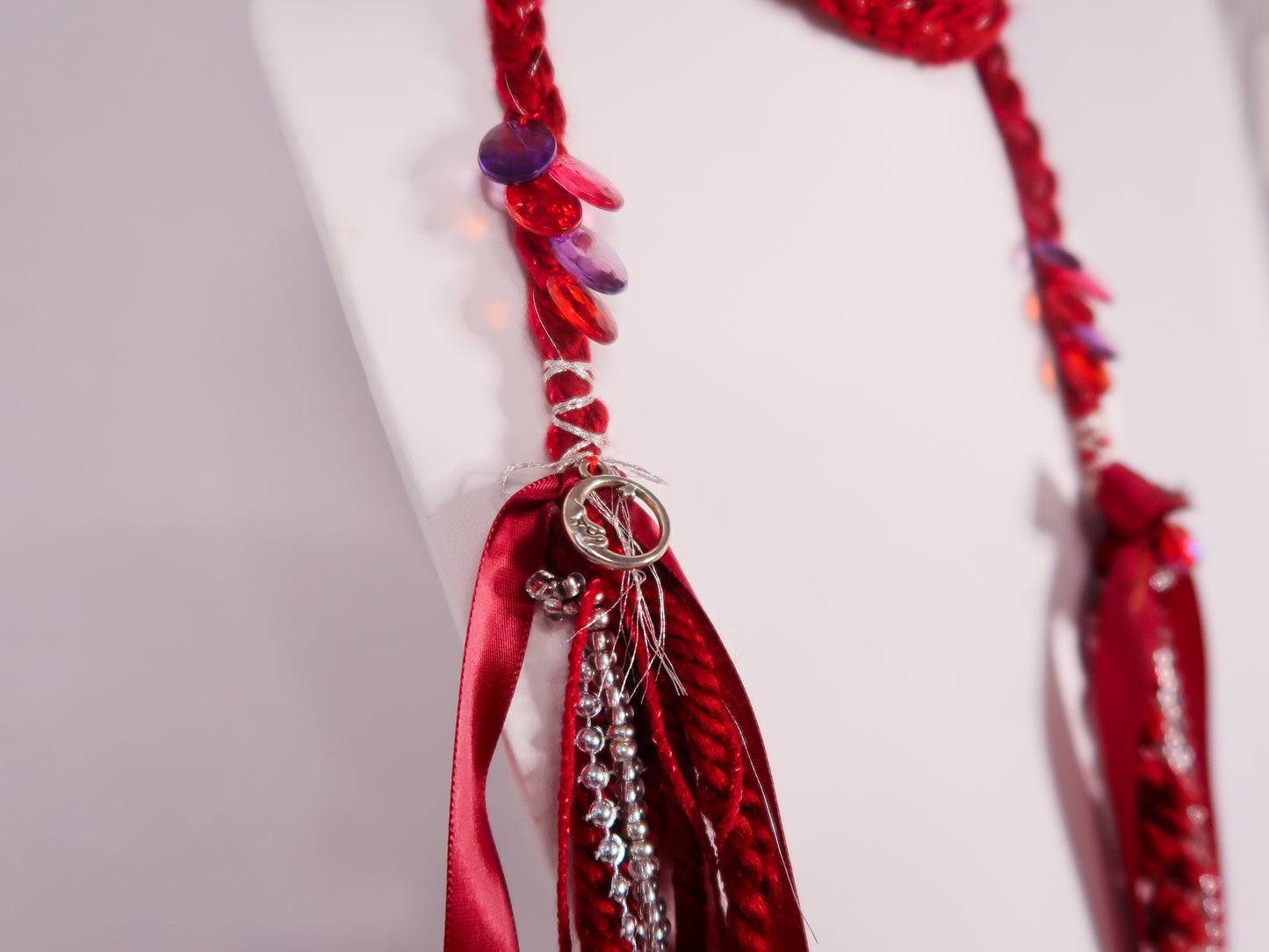 The Red Mystic Trinket Scarf