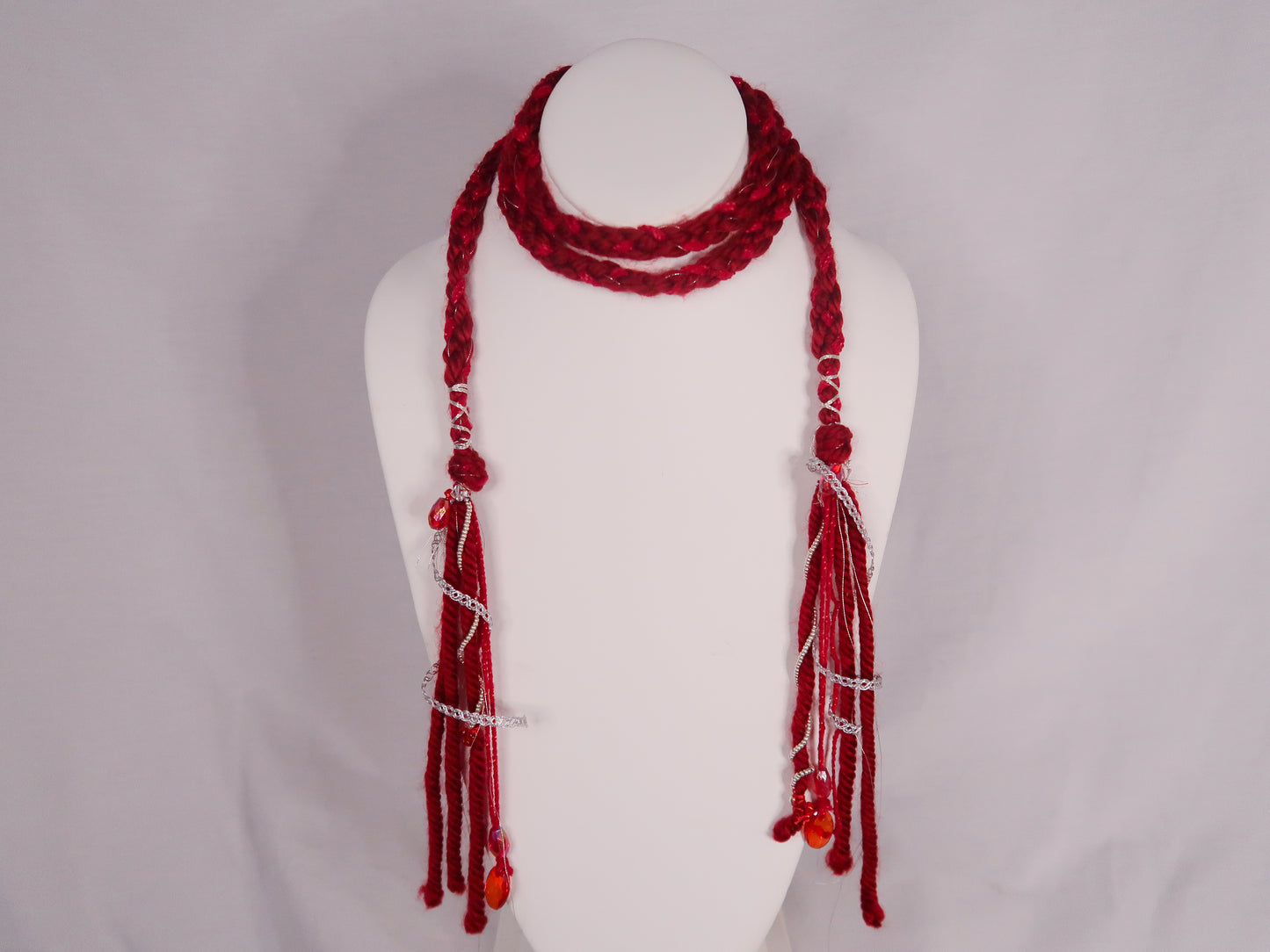Ruby Rope Trinket Scarf