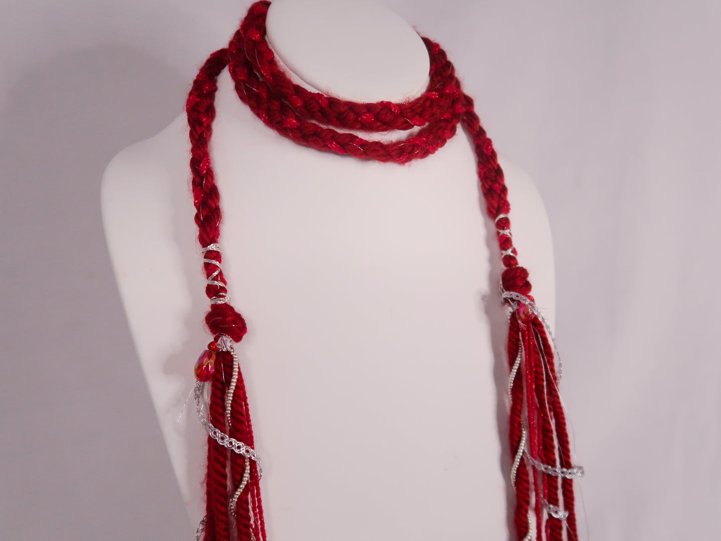 Ruby Rope Trinket Scarf