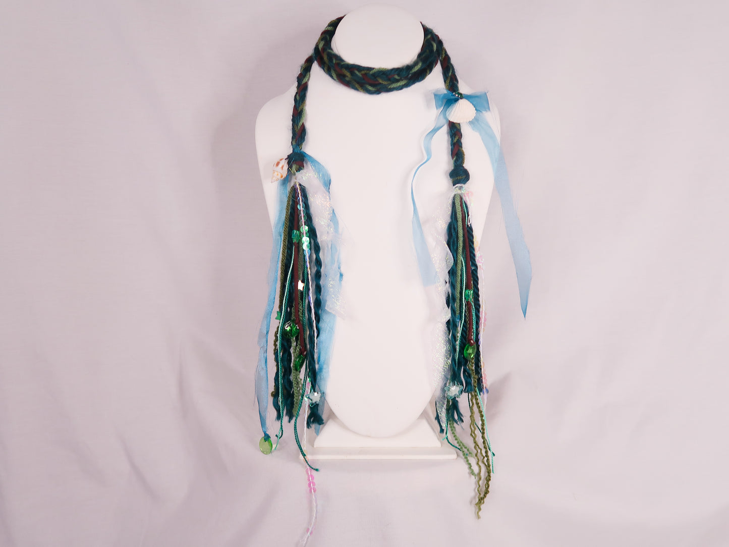 Sea Moss Green Trinket Scarf
