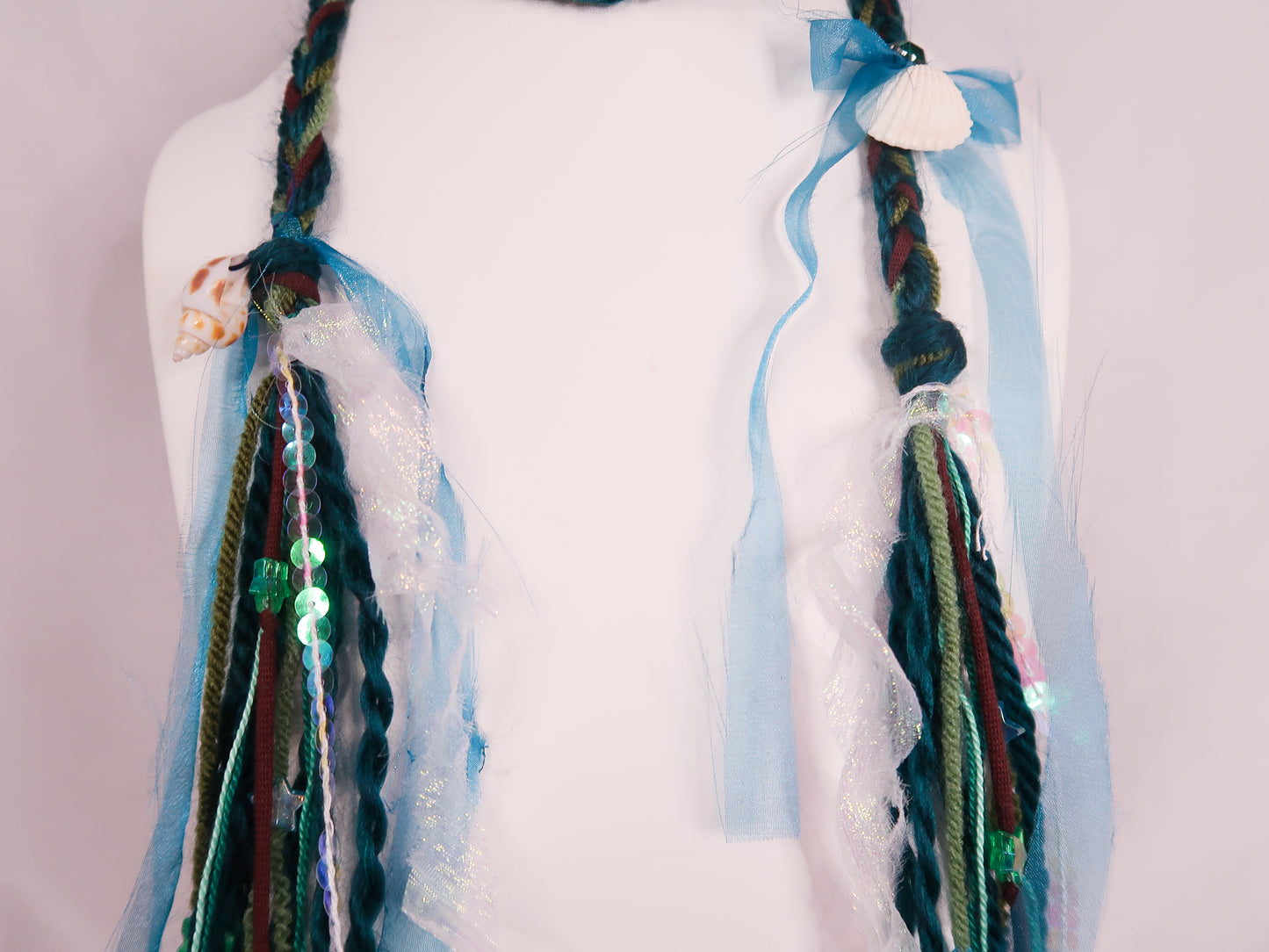 Sea Moss Green Trinket Scarf