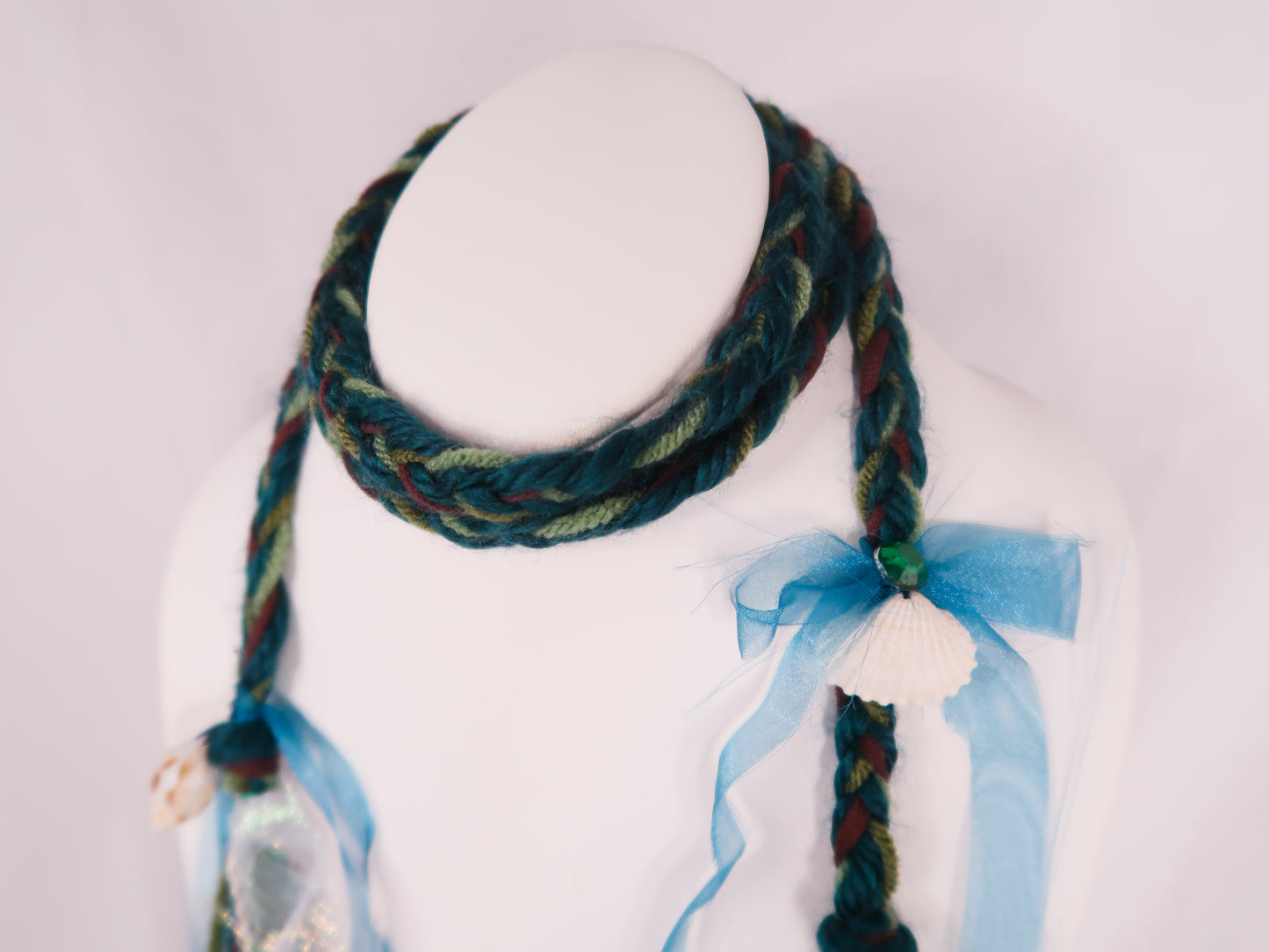 Sea Moss Green Trinket Scarf