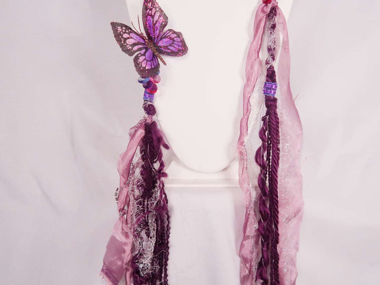 Purple Mariposa Trinket Scarf