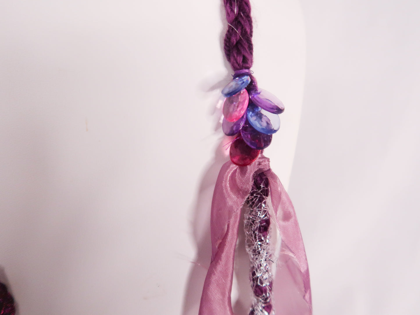 Purple Mariposa Trinket Scarf