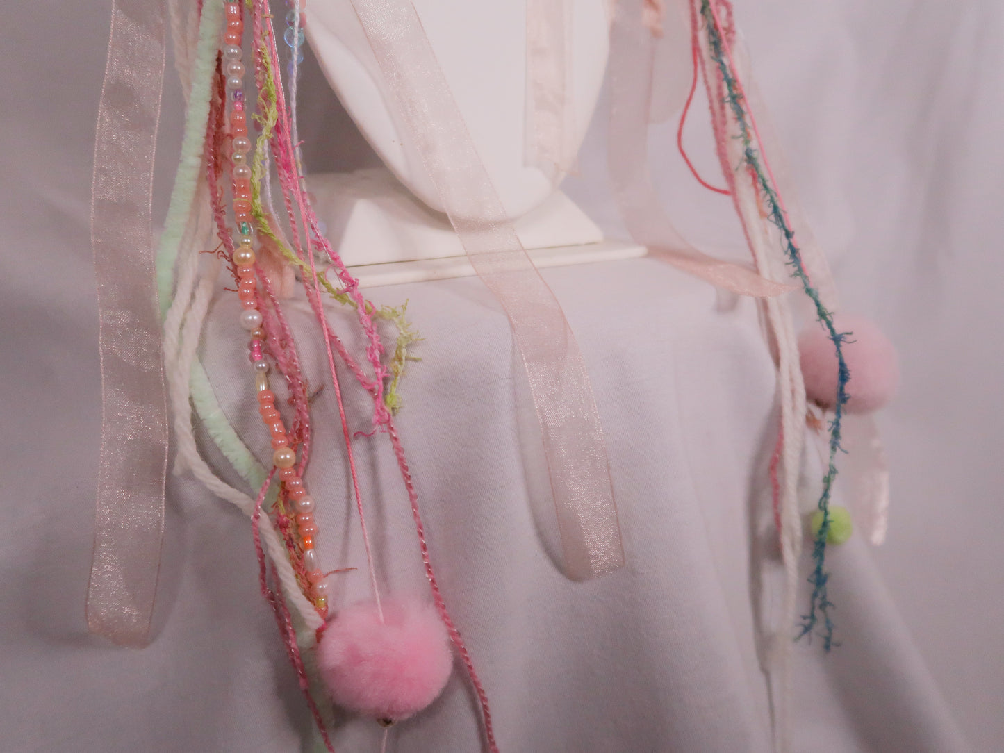 Pastel Candy Trinket Scarf