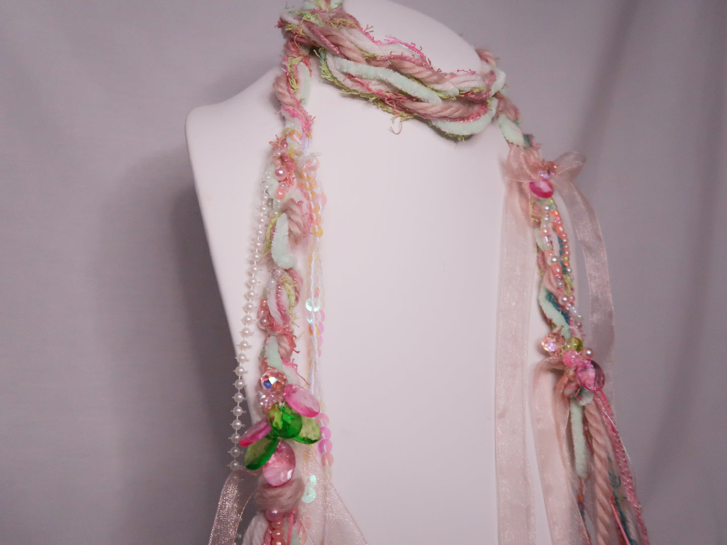 Pastel Candy Trinket Scarf