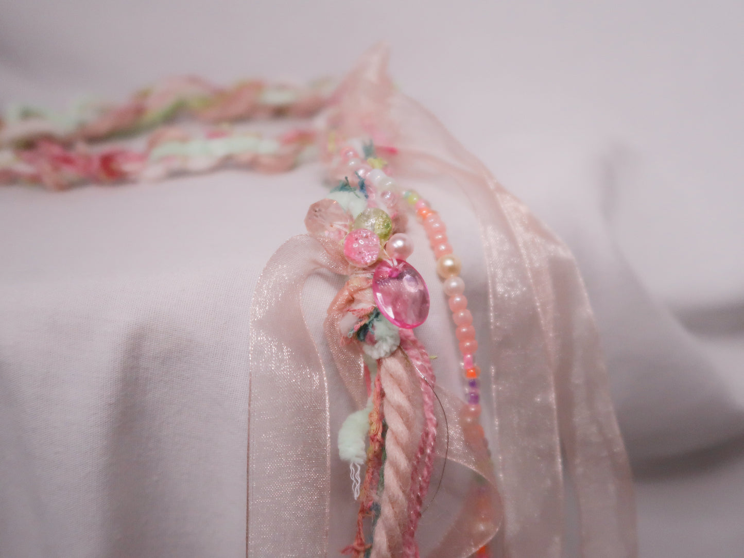 Pastel Candy Trinket Scarf