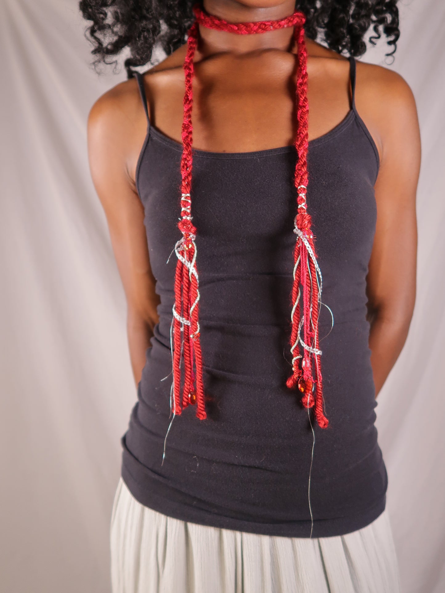 Ruby Rope Trinket Scarf