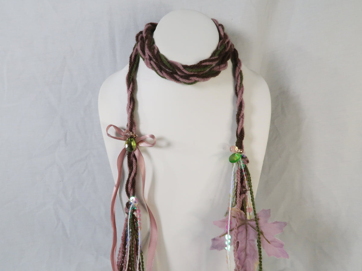 Purple Fall Trinket Scarf