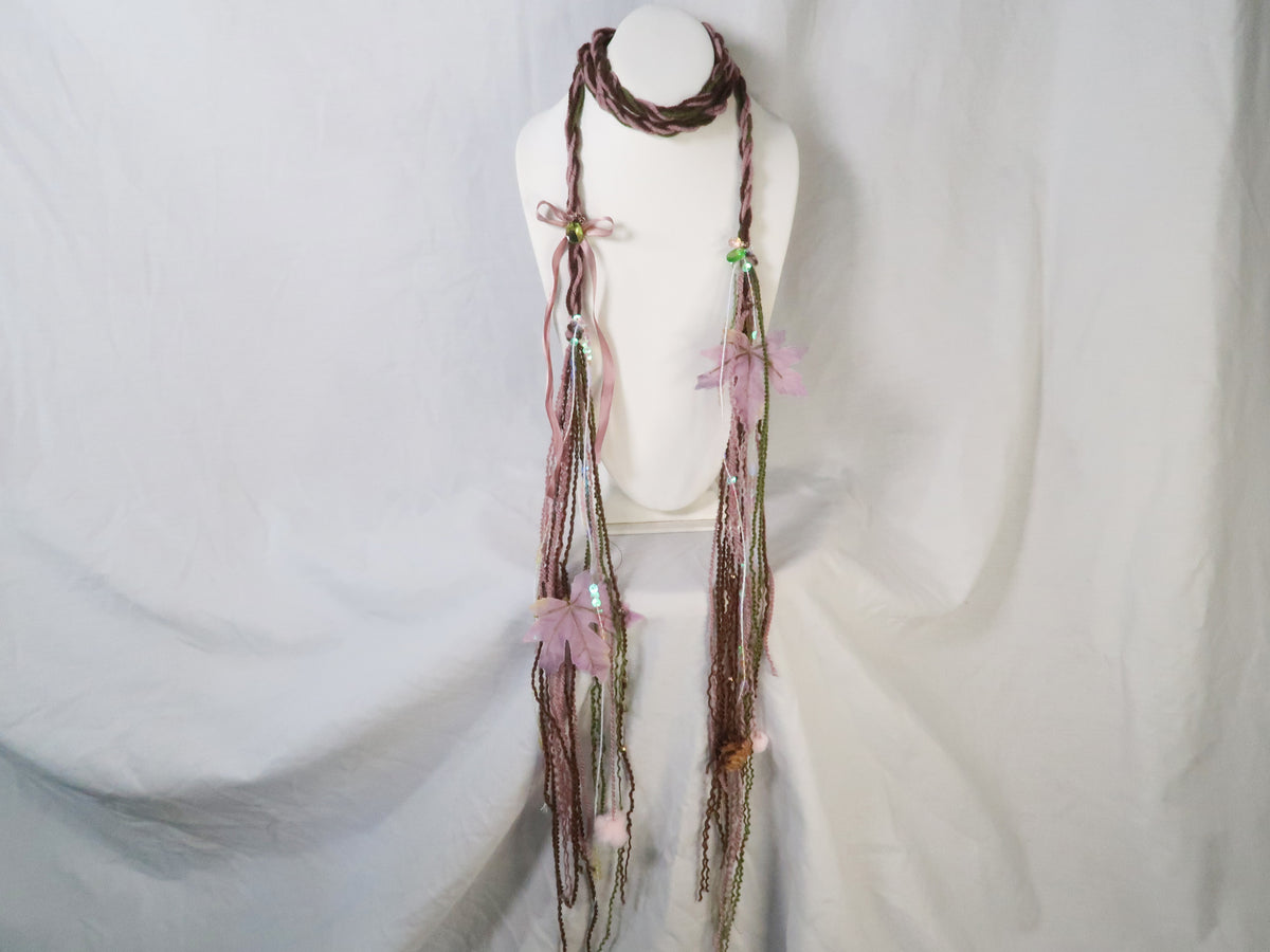 Purple Fall Trinket Scarf