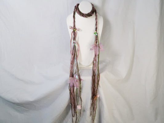 Purple Fall Trinket Scarf