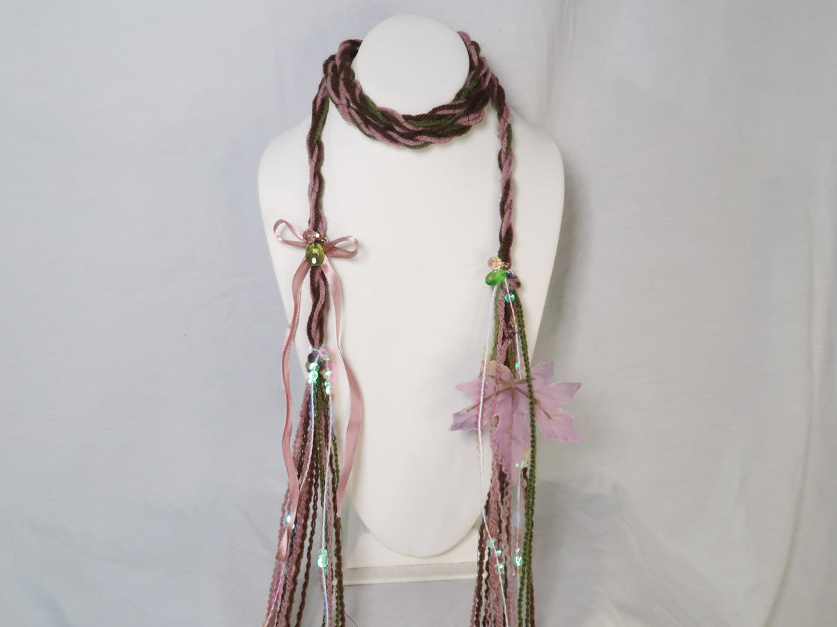 Purple Fall Trinket Scarf