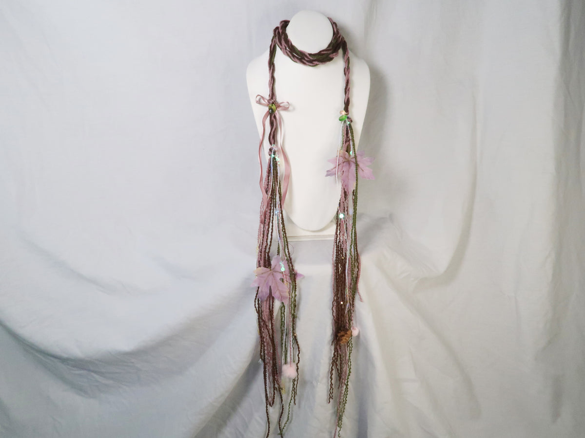 Purple Fall Trinket Scarf