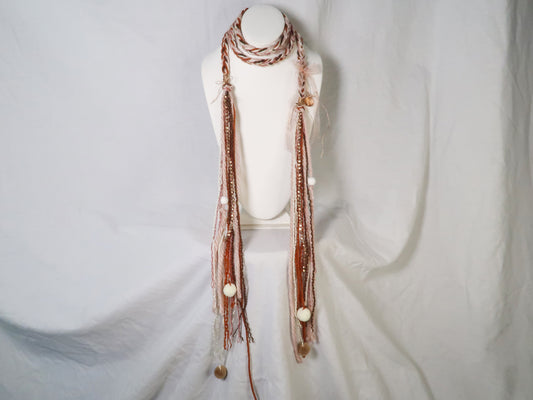 Pumpkin Spice Latte Trinket Scarf