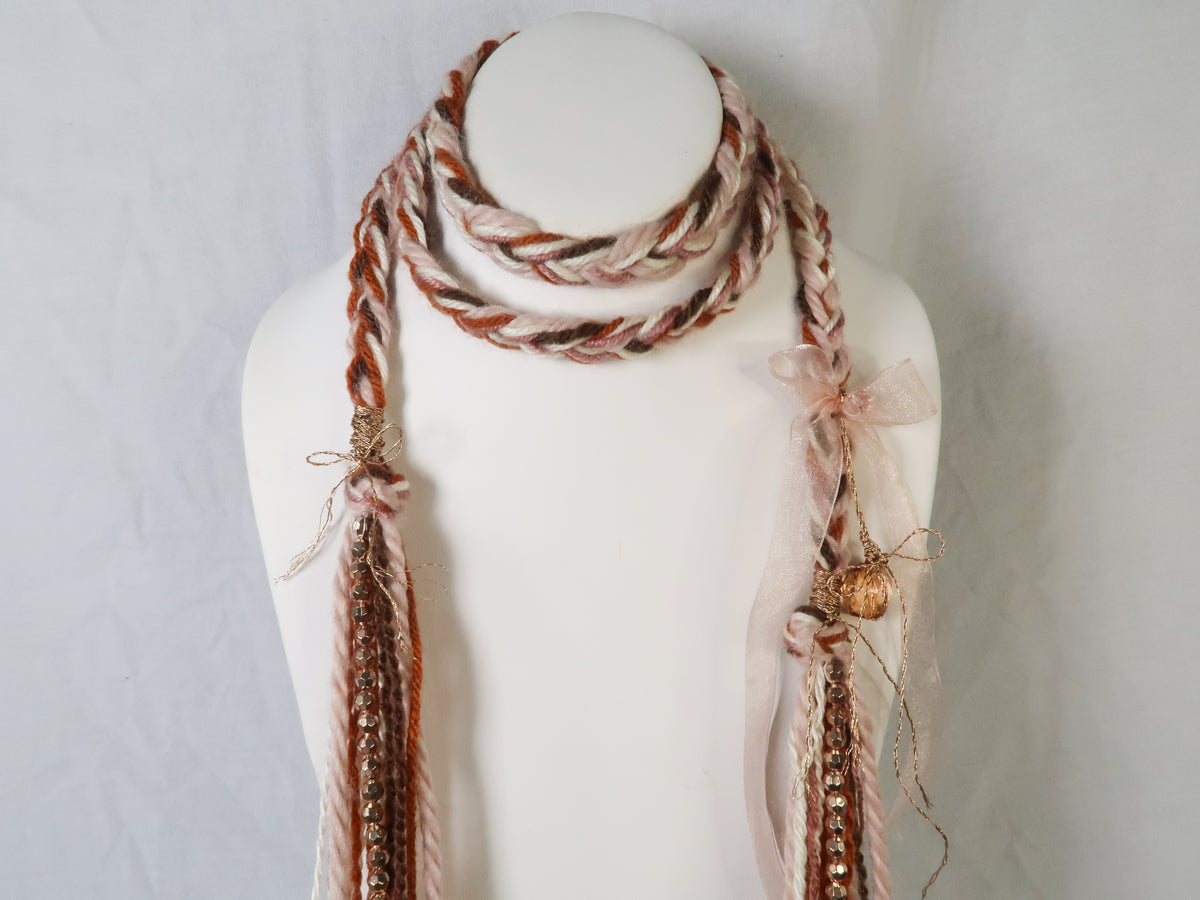 Pumpkin Spice Latte Trinket Scarf