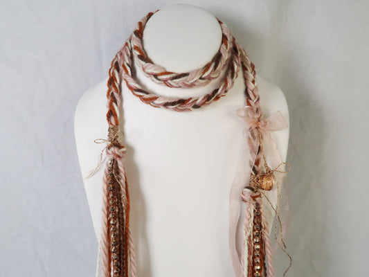 Pumpkin Spice Latte Trinket Scarf