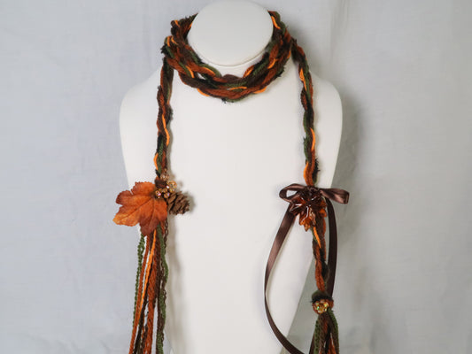 Autumn Leaves Trinket Scarf